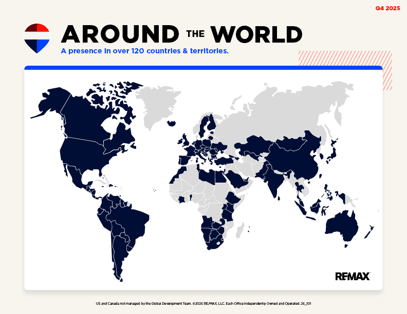 RE/MAX グローバルネットワーク — 世界各地に広がる不動産ネットワーク
