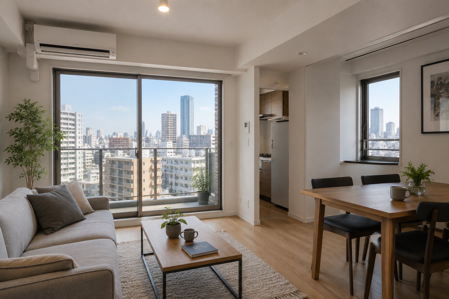 Tokyo condominium interior for private use and Japan base ownership