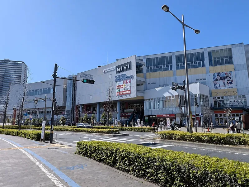 Minami-Senju Station area