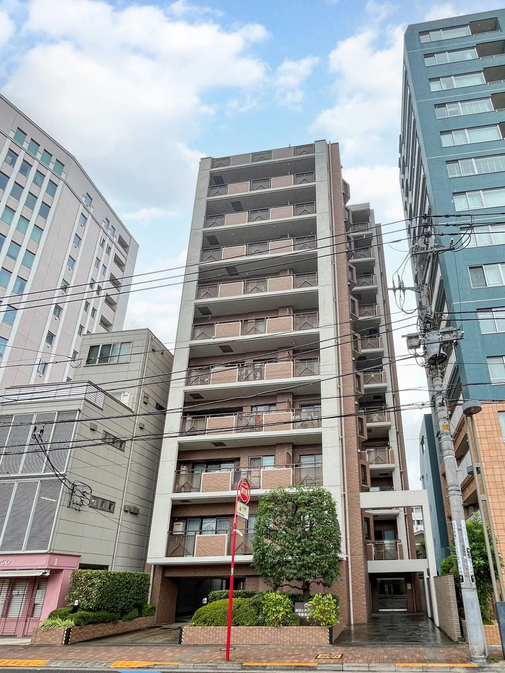 朝日シティパリオ高輪台A館 外観