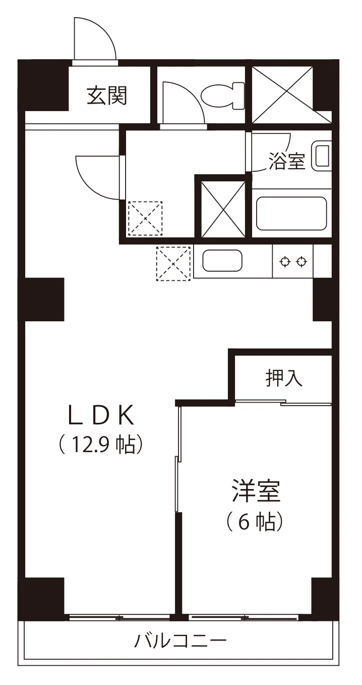 麻布永坂レジデンス 間取図