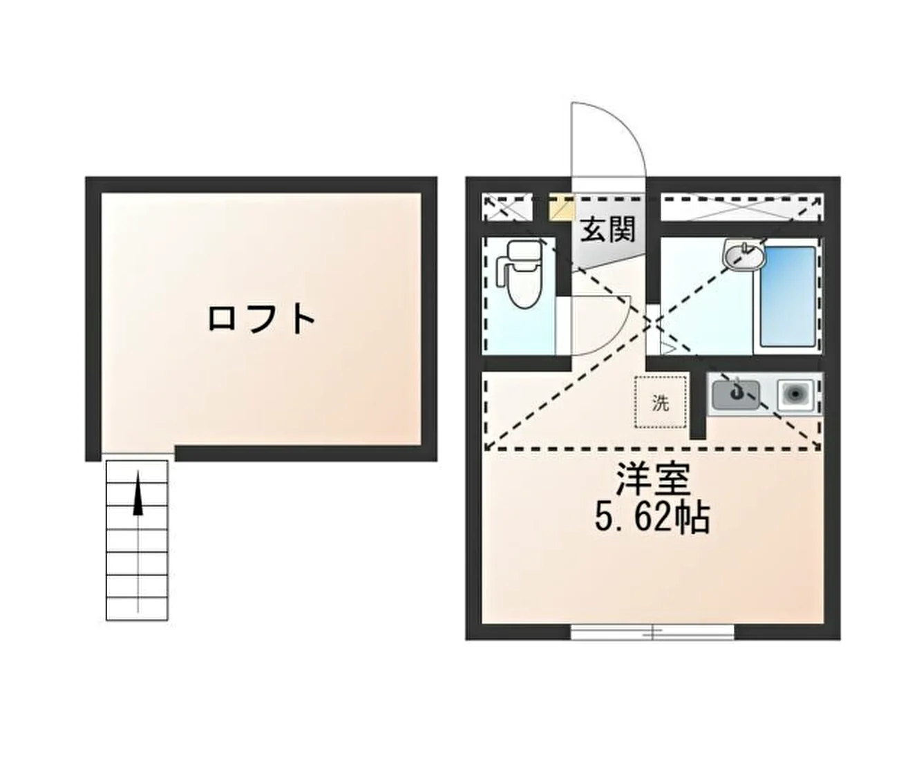 エターニティー鶴見 間取図