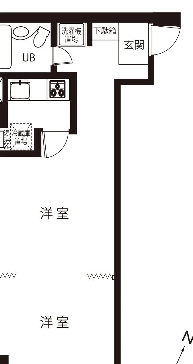 ハイツ九段坂 間取図