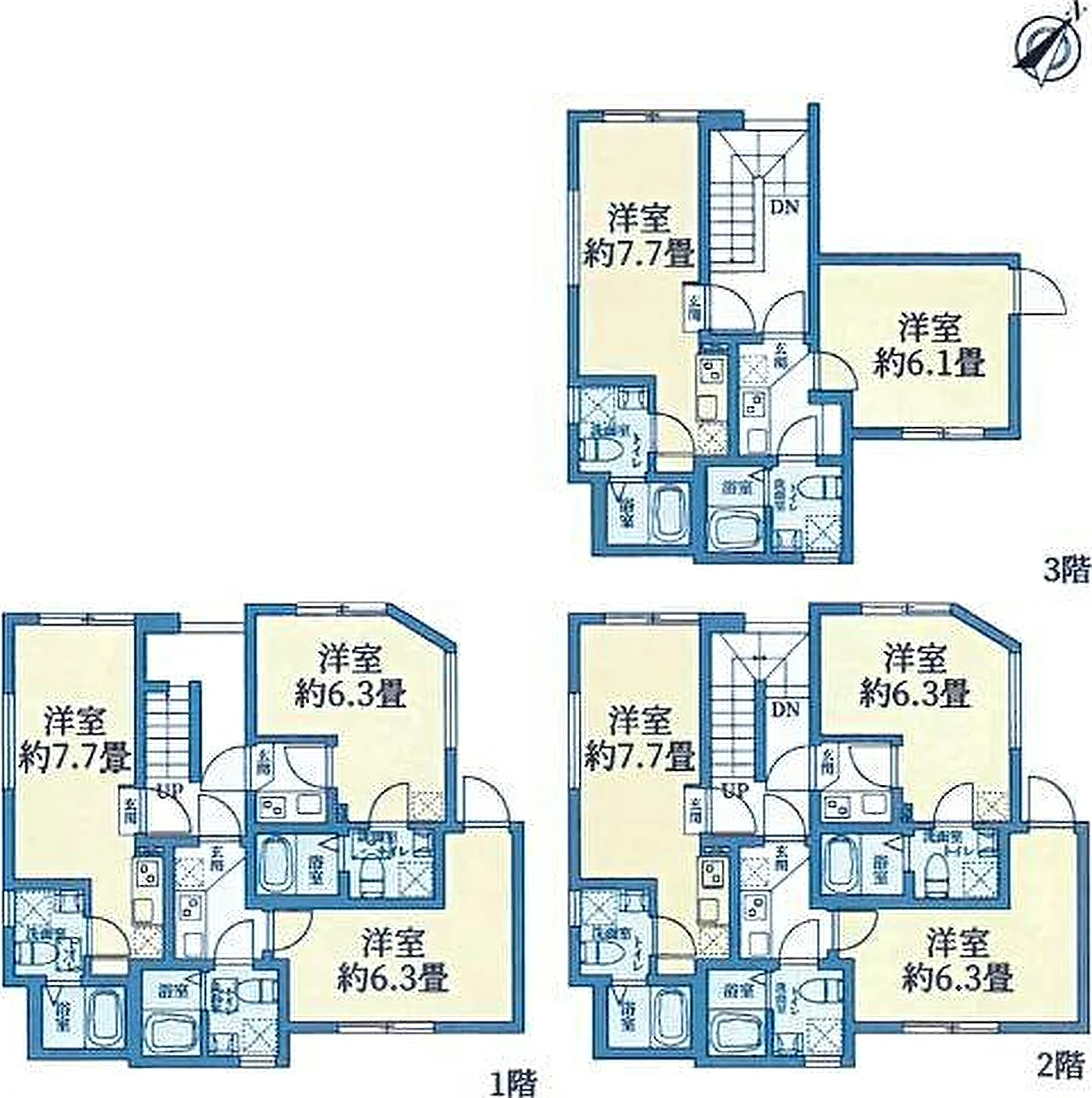 葛飾区堀切2丁目 旅館 間取図