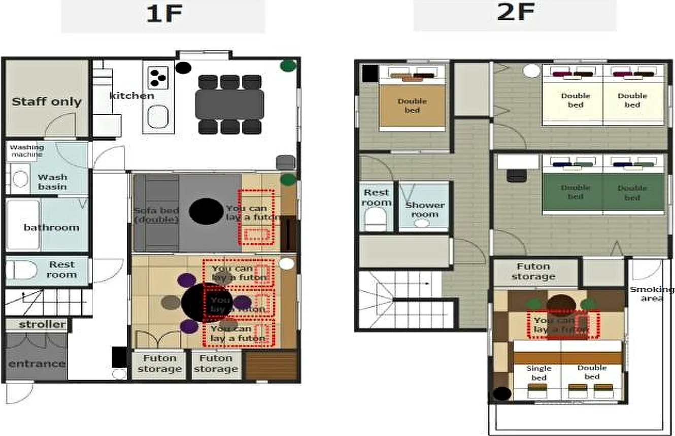HOTEL GOLD TOKYO 間取図