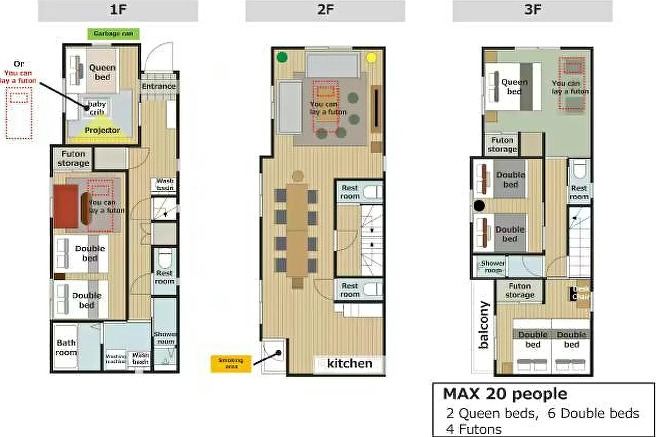 HOTEL Grand Star TATEISHI 間取図