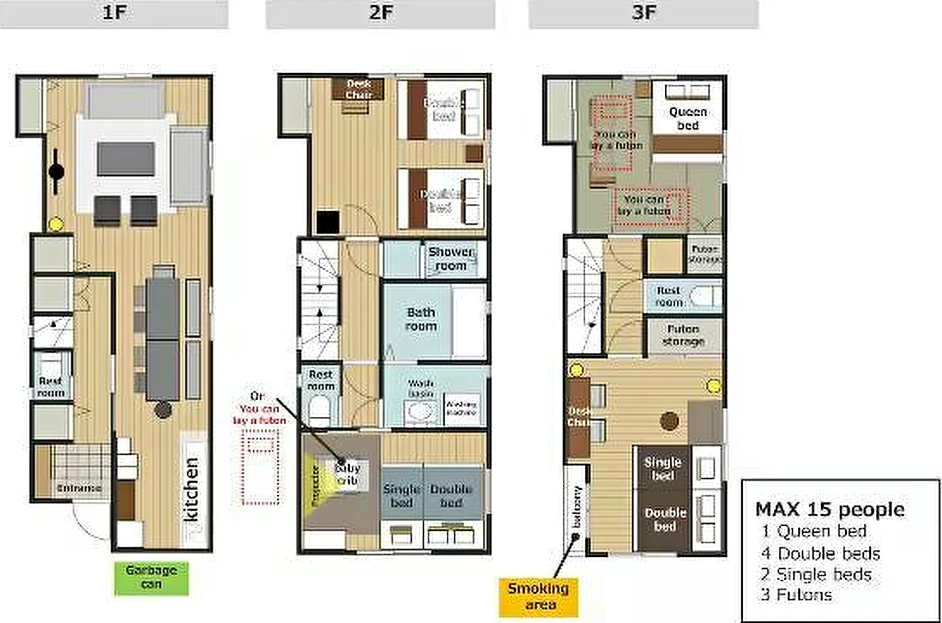 HOTEL NESTA OSHIAGE TWO 間取図