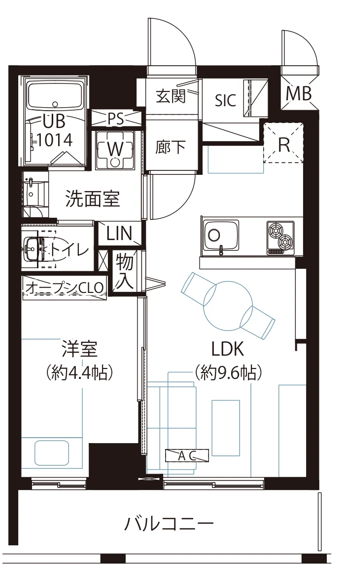 パレステュディオ 代々木 間取図