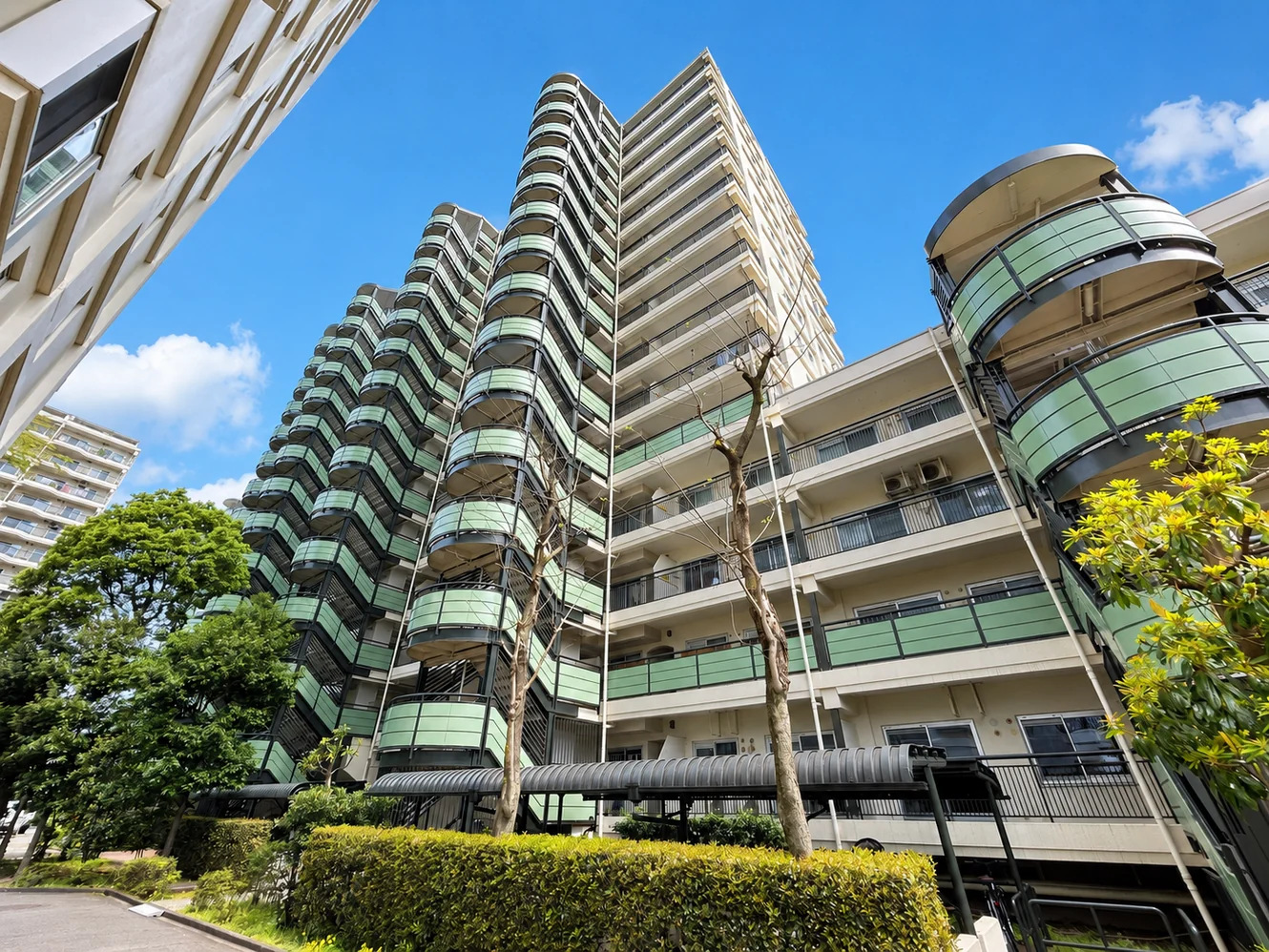 Exterior of the development