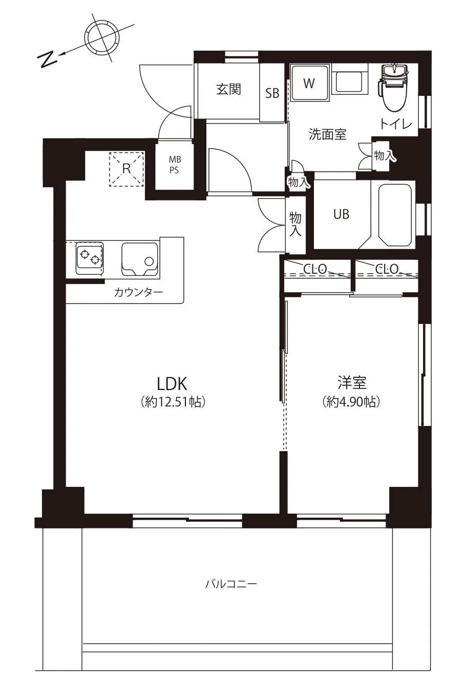 ヴェローナ白金 間取図
